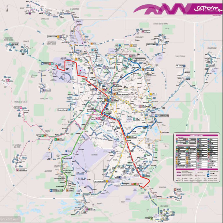 Setram Plan Nous contacter - Lpo Sarthe
